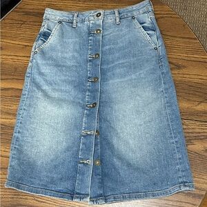 Anthropologie Pilcro Denim Skirt